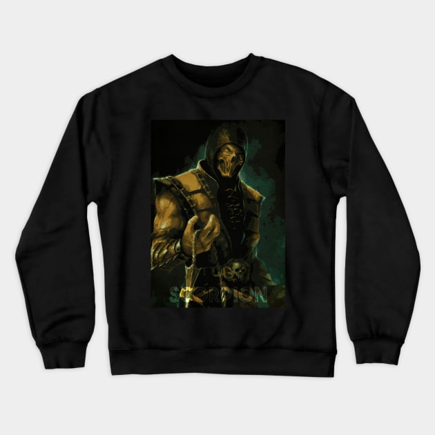 Scorpion Crewneck Sweatshirt by Durro